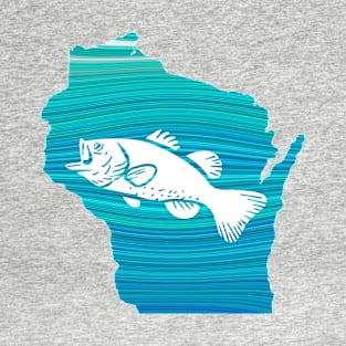 Wisconsin Wave Fishing T-Shirt